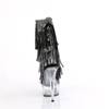 Pleaser - DELIGHT1017RSF Bottes de plateforme - Noir/Transparent Product image